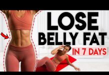 LOSE FAT in 7 days (belly, waist & abs) | 5 minute Home Workout